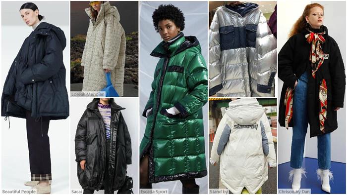 Wide and unobstructed waist down coat Wide and unobstructed waist down coat