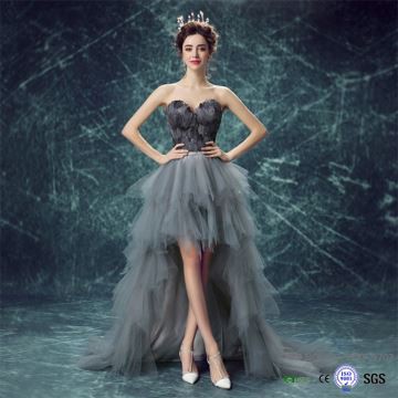 Feathers Evening Dress